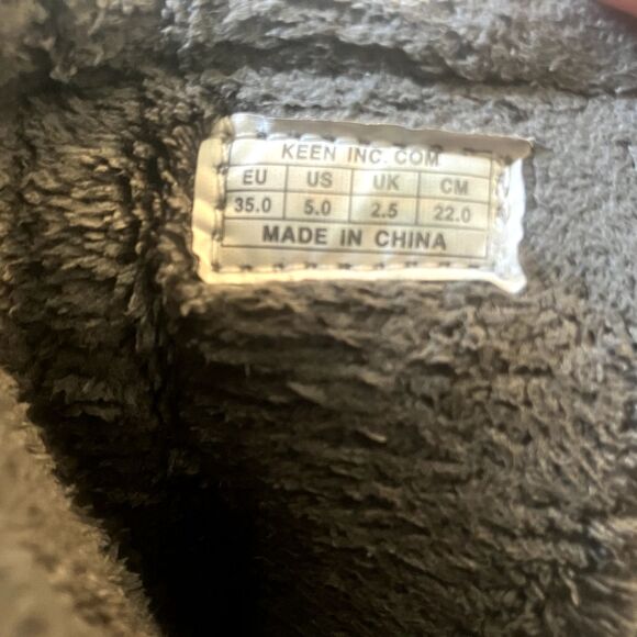 Keen Womens Boot Sz 5 Keen Dry Warm Thermal Quilted Waterproof Snow Winter Black - Picture 6 of 10